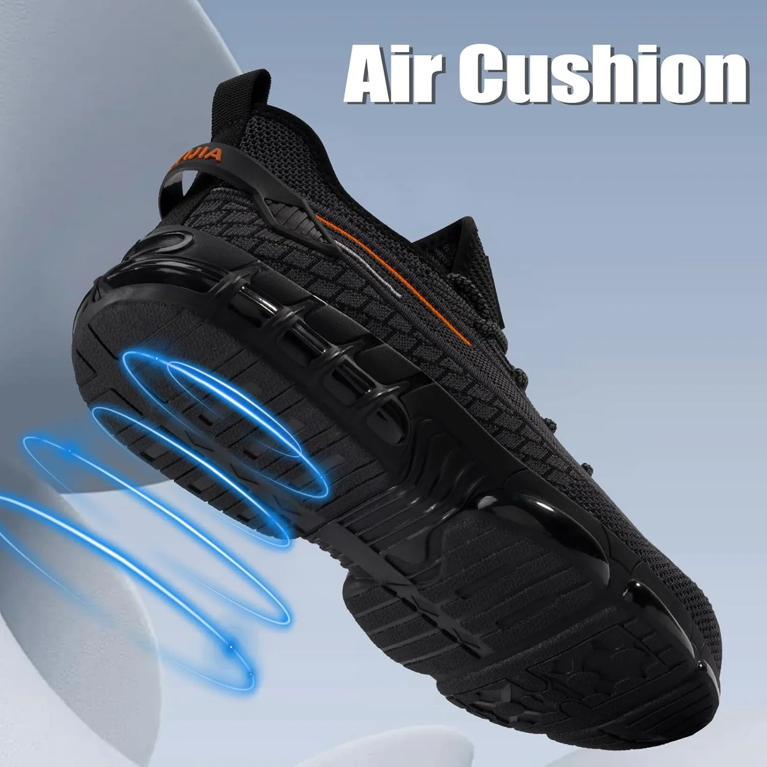 Steel Toe Shoes for Men Lightweight Work Shoes Construction Industrial Work Tennis Shoes Safety Shoes Comfortable Steel Toe Sneakers for Men Women