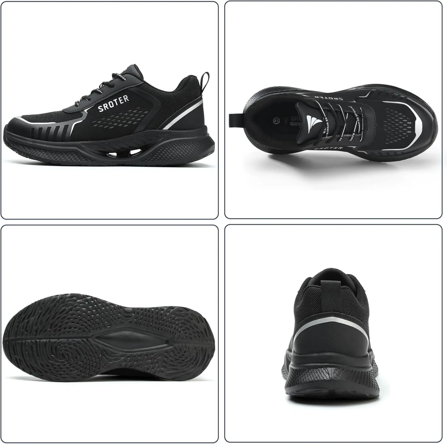 Steel Toe Shoes for Men Women Non Slip Safety Work Shoes Lightweight Composite Toe Shoes Puncture Proof Steel Toe Sneakers Safety Shoes Indestructible Construction Work Sneakers