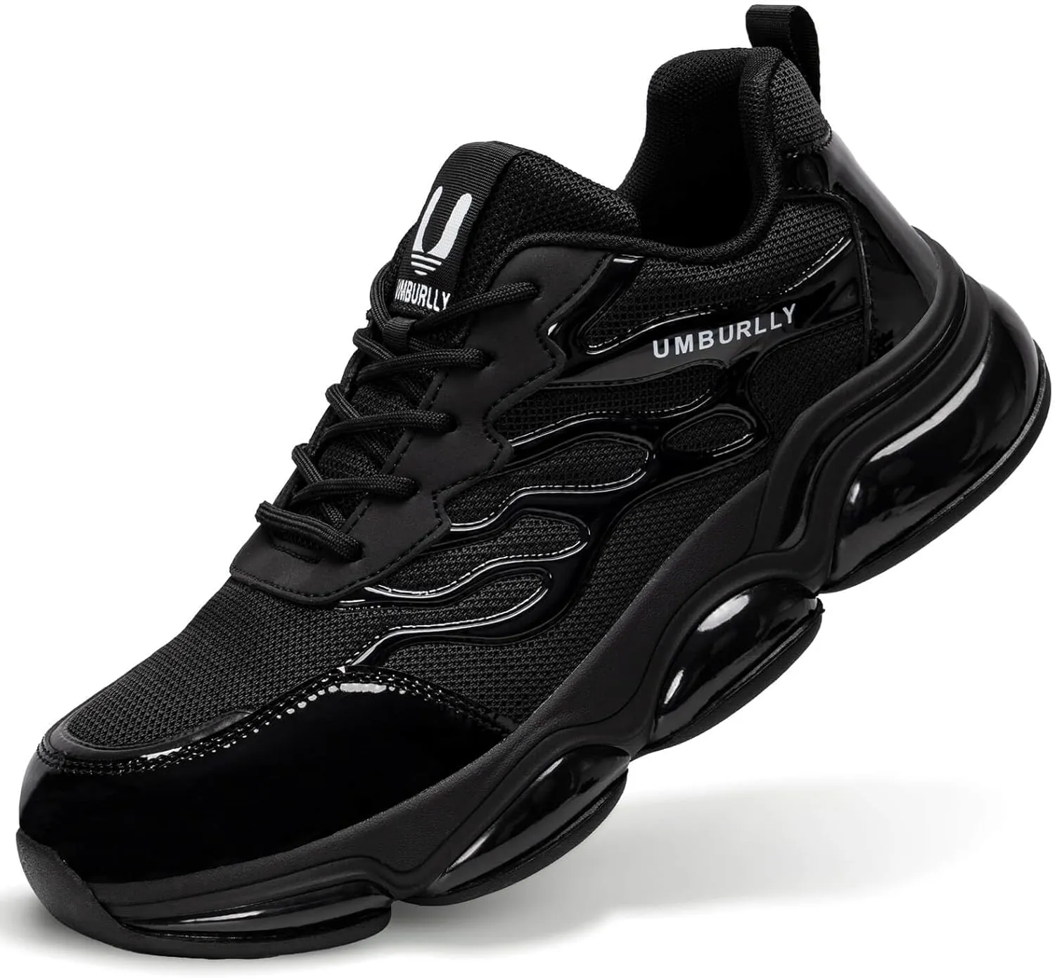 Steel Toe Shoes for Women Men Wide Non Slip Composite Work Sneakers Indestructible Comfortable Safety Tennis Shoes Lightweight Breathable Construction Sneakers Puncture Proof Ergonomic Design