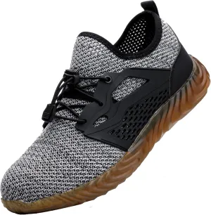 SUADEX Steel Toe Shoes Men Women Indestructible Work Safety Shoes Working Industrial Construction Sneakers