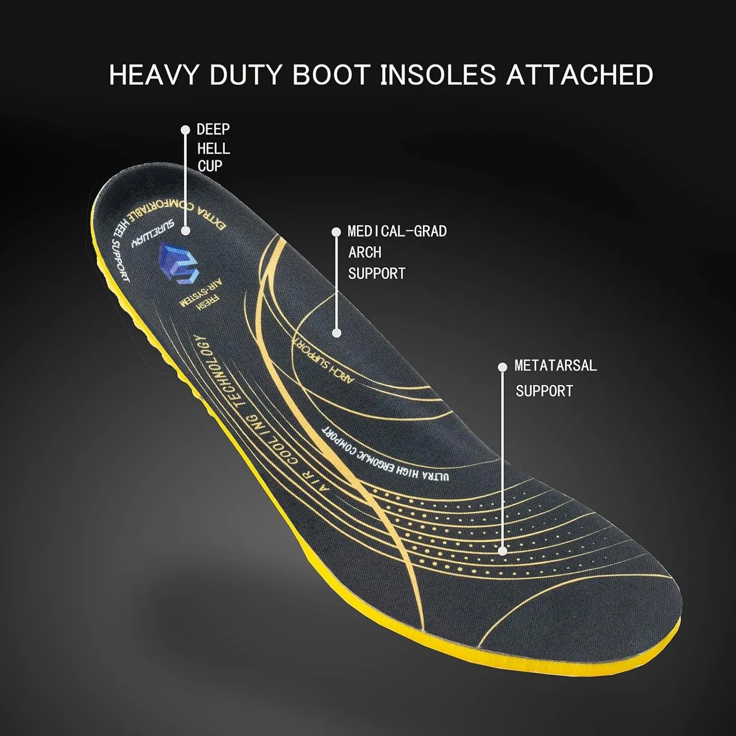 SUREWAY Men's Ankle Fishing Deck Boots for Men-Waterproof,Professional Non-Slip Soles for Wet Slippery Surface,Neoprene Rubber Rain Boot/Shoes for Hunting Boating Gardening