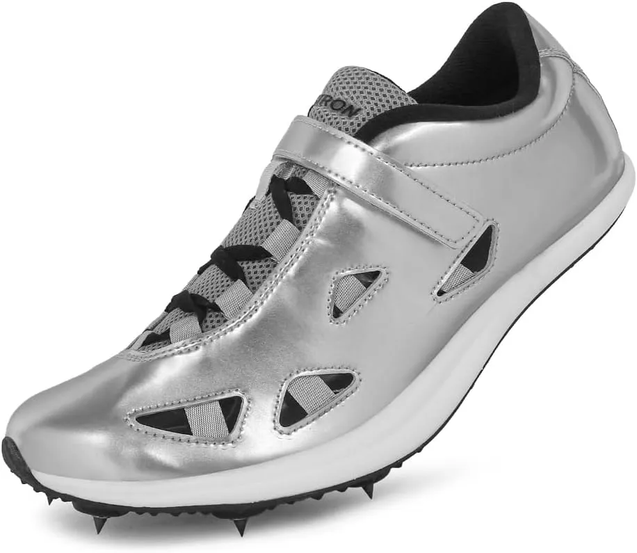 THESTRON New Track Spikes Shoes Men Women Kids Track and Fields Sneakers Athletics Spikes Sprint Shoes Professional Track Running Racing Shoes Youth Jumping Sneakers with Spikes