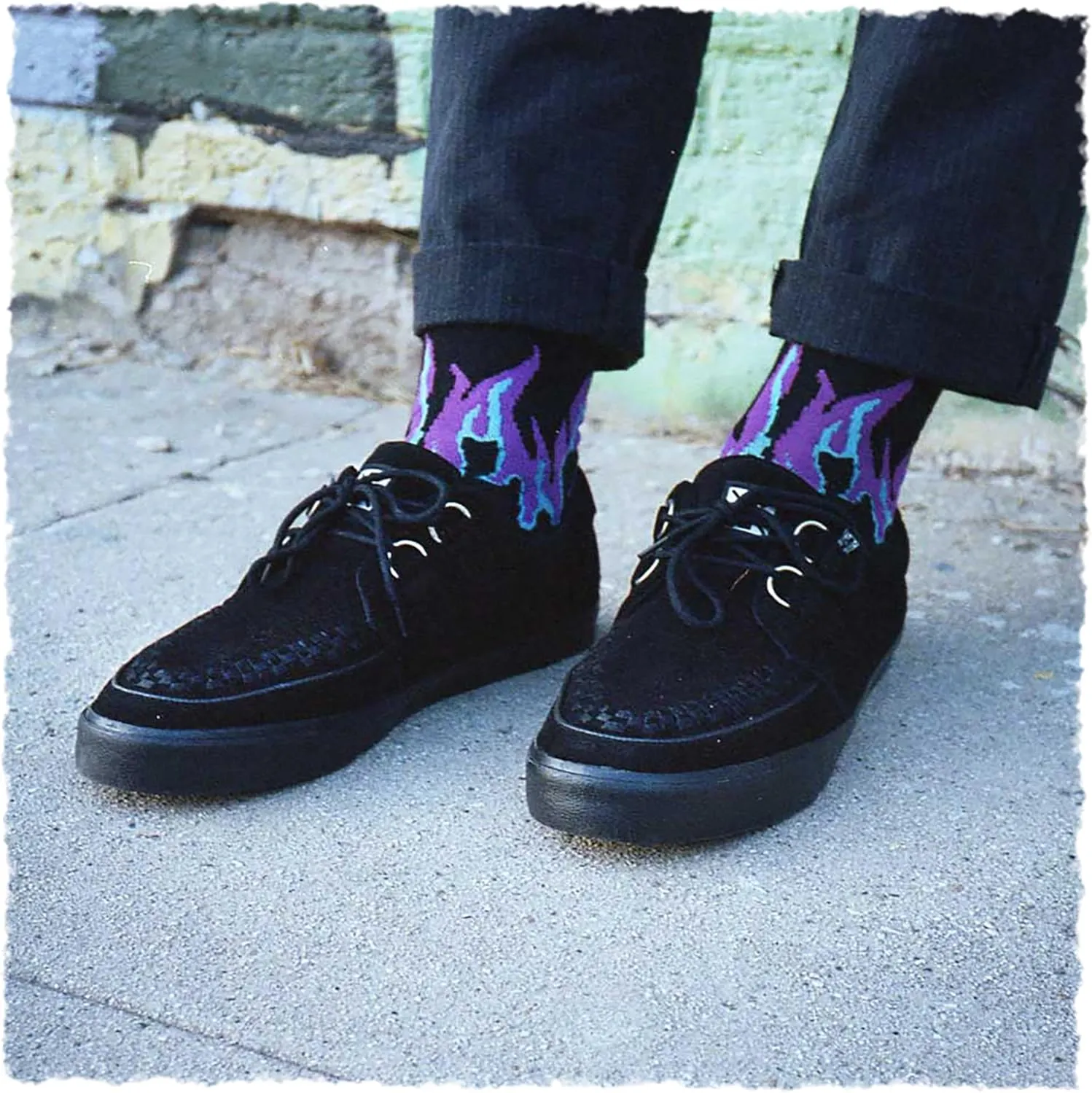 T.U.K. Suede Creeper Sneaker Shoes for Women and Men