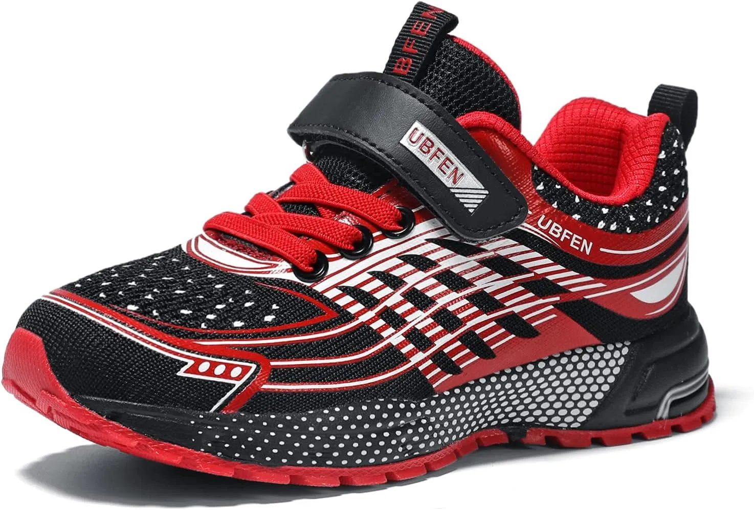 UBFEN Kids Sneakers Boys Girls Tennis Shoes for Running Athletic Walking Gym Sports Lightweight Breathable