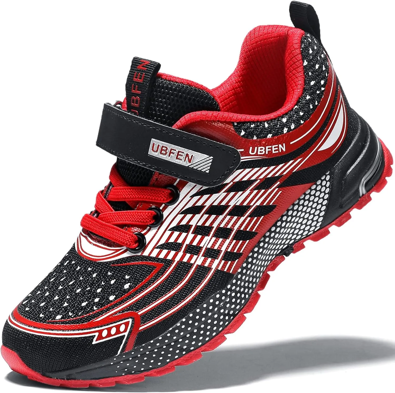 UBFEN Kids Sneakers Boys Girls Tennis Shoes for Running Athletic Walking Gym Sports Lightweight Breathable