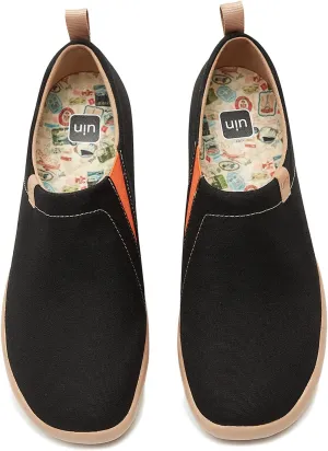 UIN Women's Slip Ons Lightweight Flats Sneakers Walking Casual Loafers Solid Color Travel Shoes