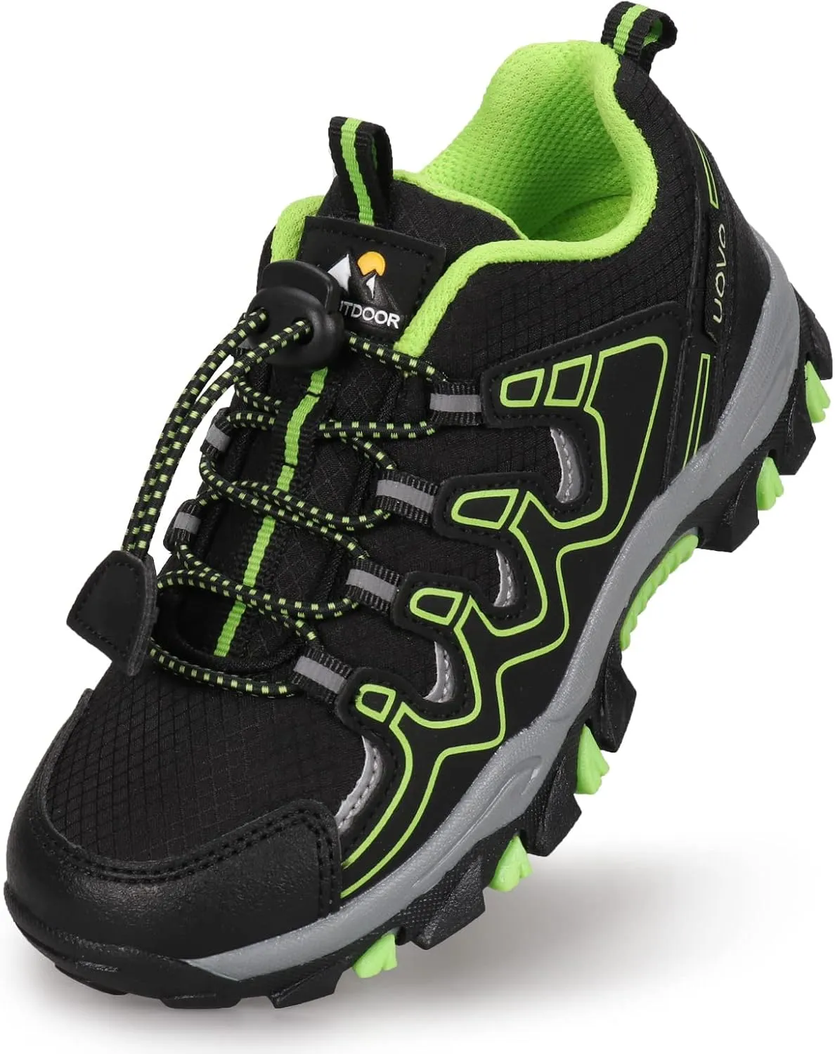UOVO Boys Shoes Boys Sneakers Boys Tennis Running Shoes Waterproof Hiking Shoes Kids Athletic Outdoor Sneakers Slip Resistant(Little/Big Boys)