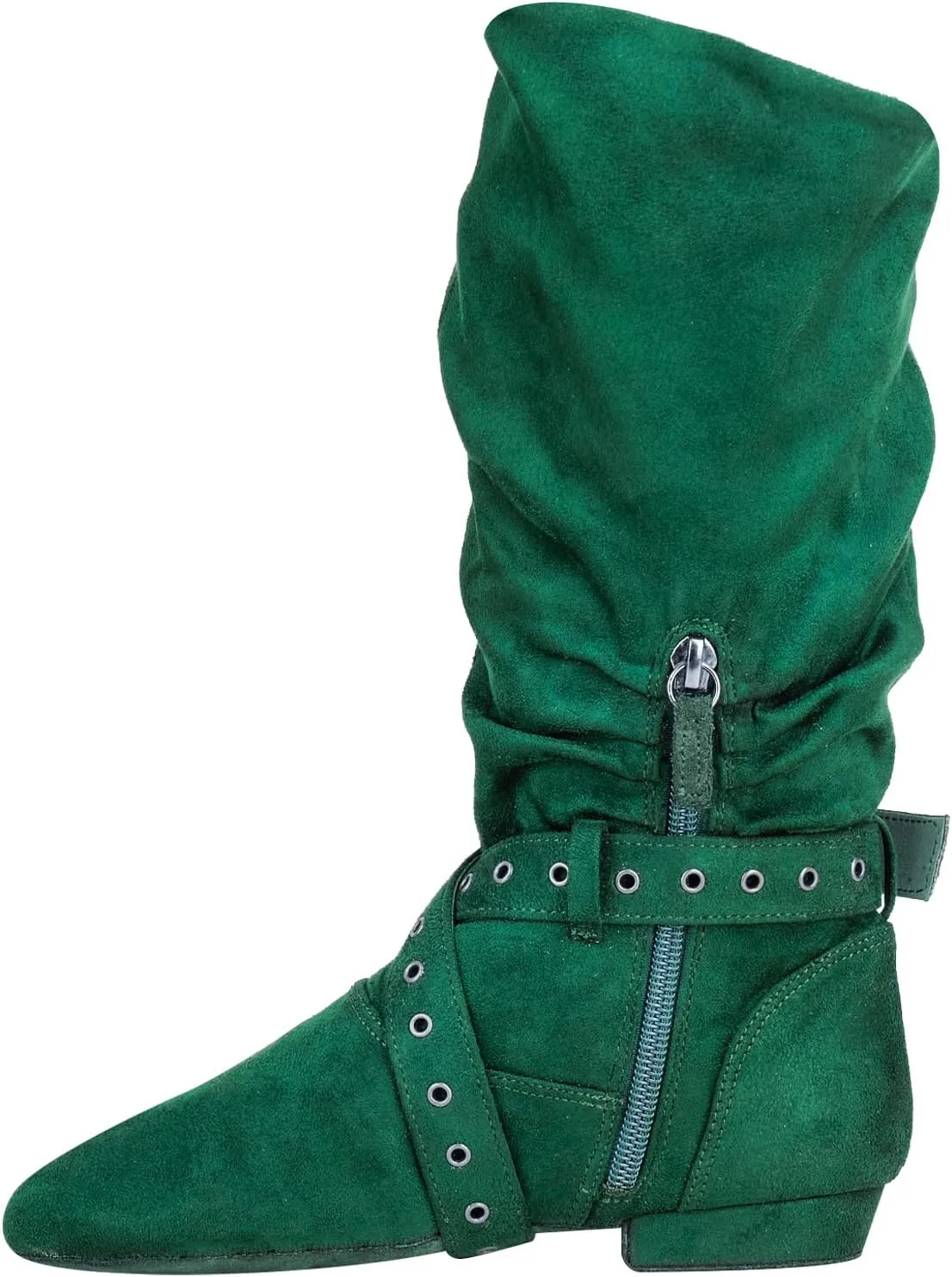Urban Step Dance Line Shoes Suede Sole Boot Step Women Latin Dance Boots Salsa Shoe Long Warm Up Line Shoes West Coast Swing Dance Boots