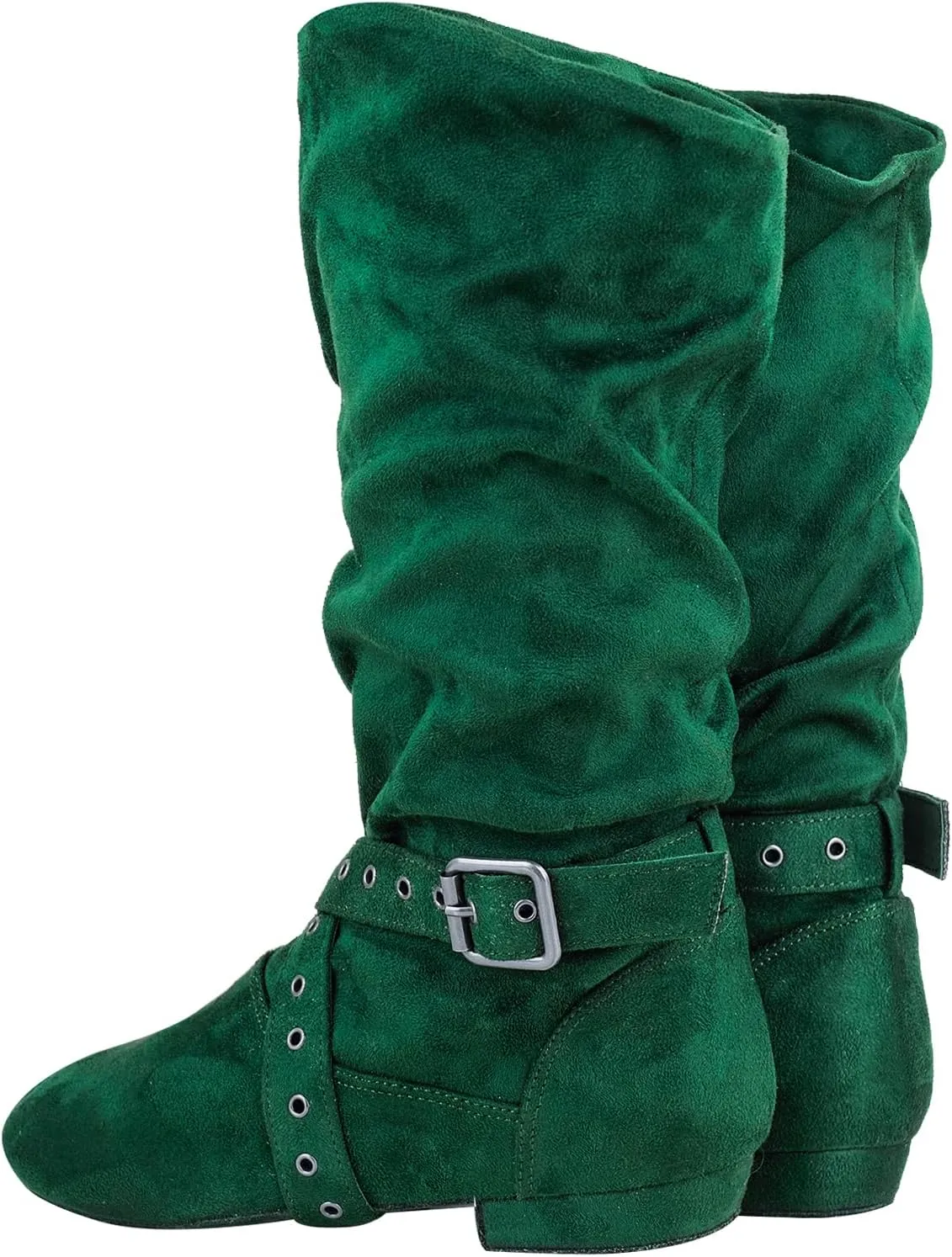 Urban Step Dance Line Shoes Suede Sole Boot Step Women Latin Dance Boots Salsa Shoe Long Warm Up Line Shoes West Coast Swing Dance Boots