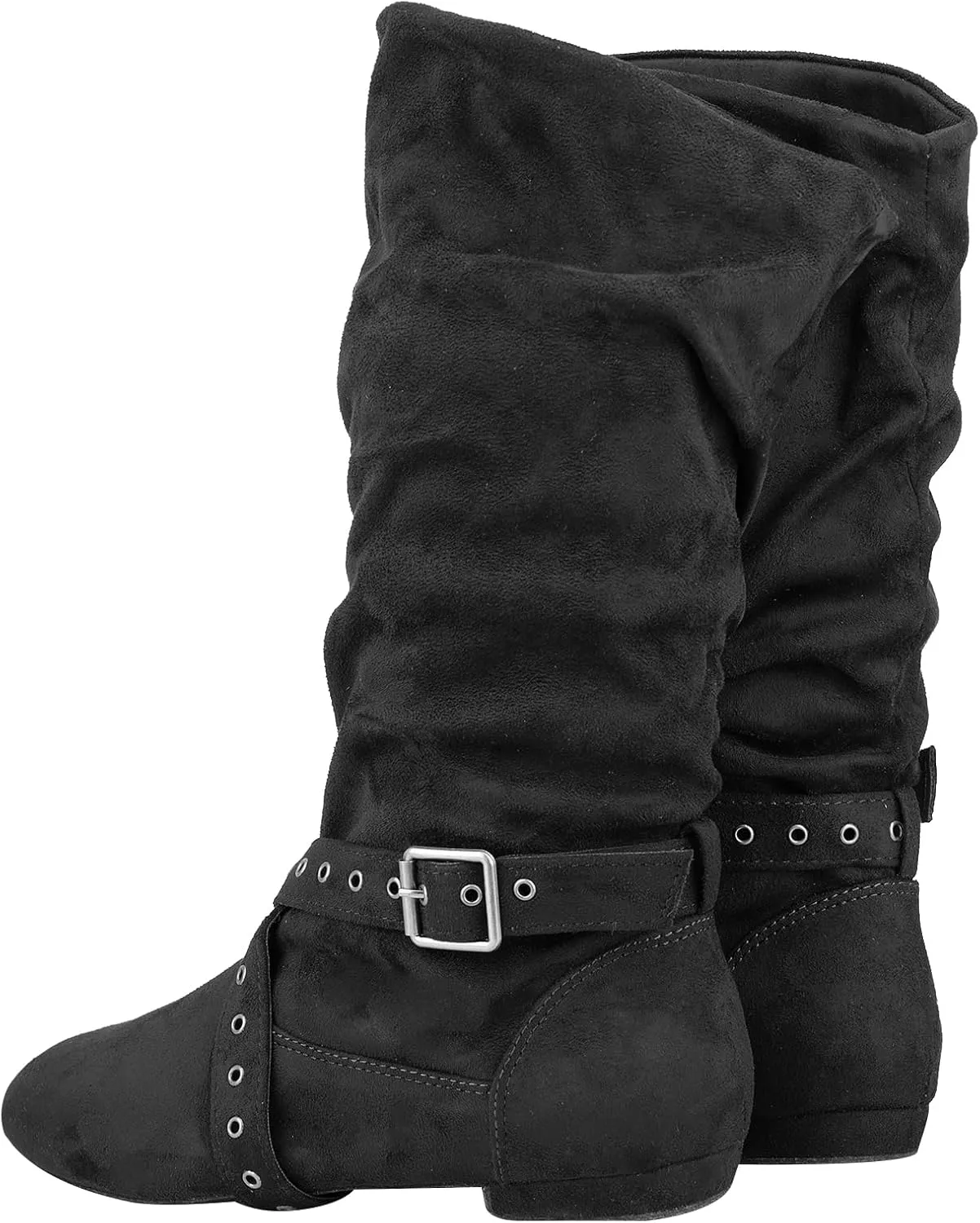 Urban Step Dance Line Shoes Suede Sole Boot Step Women Latin Dance Boots Salsa Shoe Long Warm Up Line Shoes West Coast Swing Dance Boots