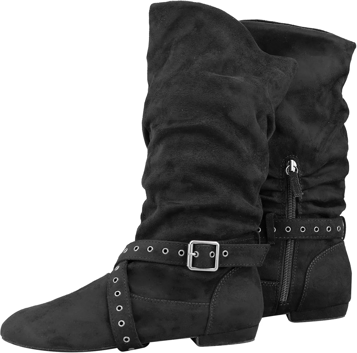 Urban Step Dance Line Shoes Suede Sole Boot Step Women Latin Dance Boots Salsa Shoe Long Warm Up Line Shoes West Coast Swing Dance Boots