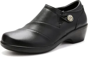 UZB Loafers for Womens Comfort Dressy Low Heel Office Work Shoes