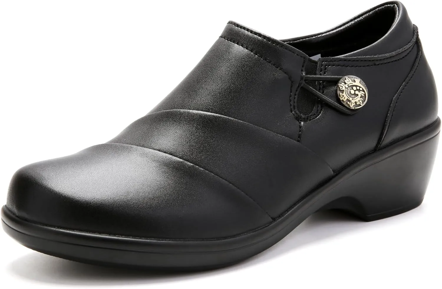 UZB Loafers for Womens Comfort Dressy Low Heel Office Work Shoes