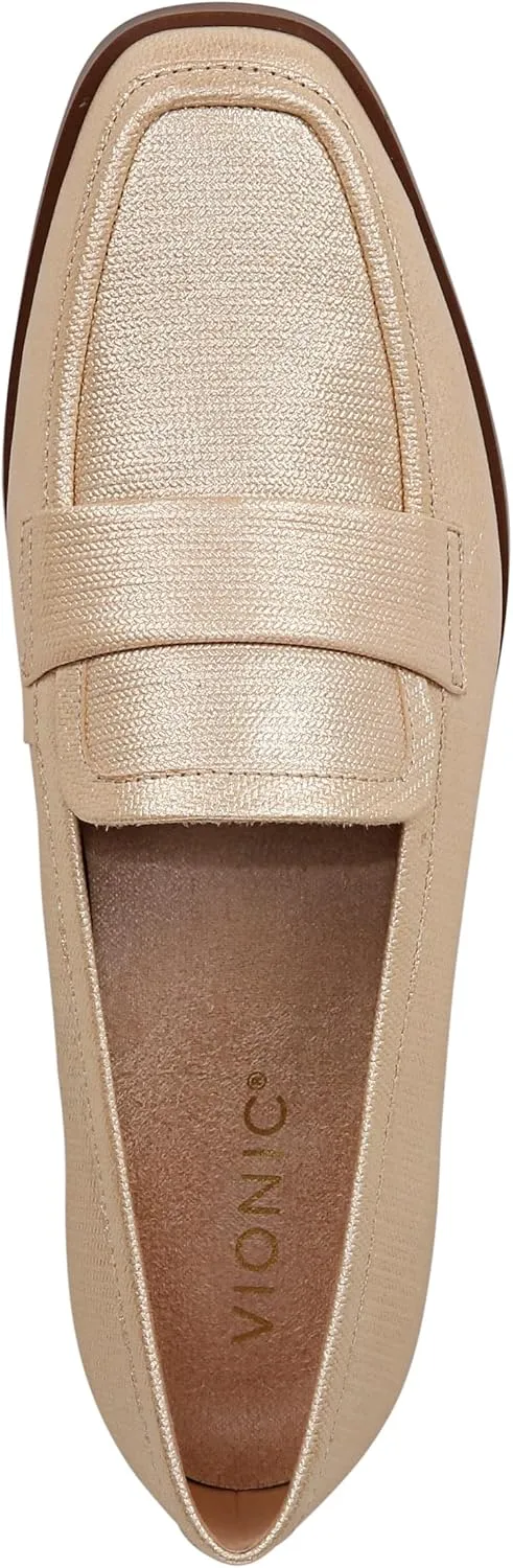 Vionic Women's Wren Sellah II Fashionable Lightweight Loafers-Supportive Ladies Flats That Includes an Orthotic Insole and Cushioned Outsole for Arch Support