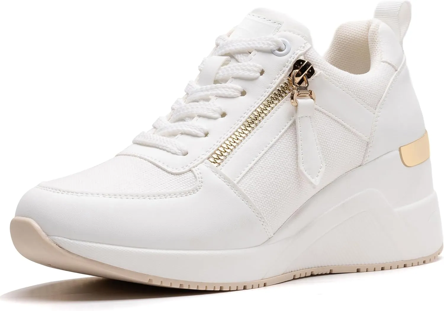 Viscozzy High Heel Wedge Sneakers for Women
