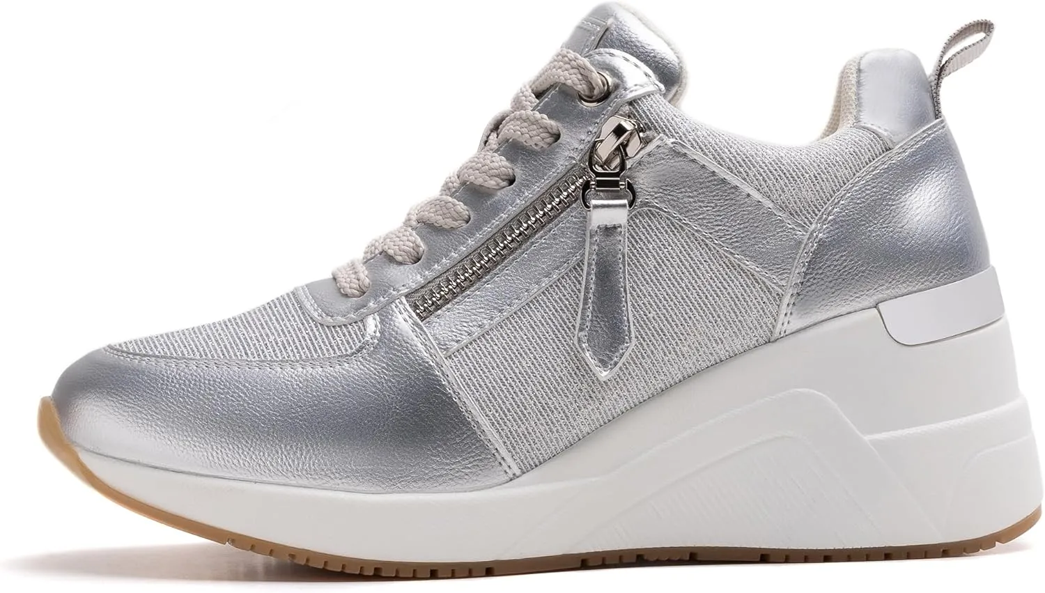 Viscozzy High Heel Wedge Sneakers for Women