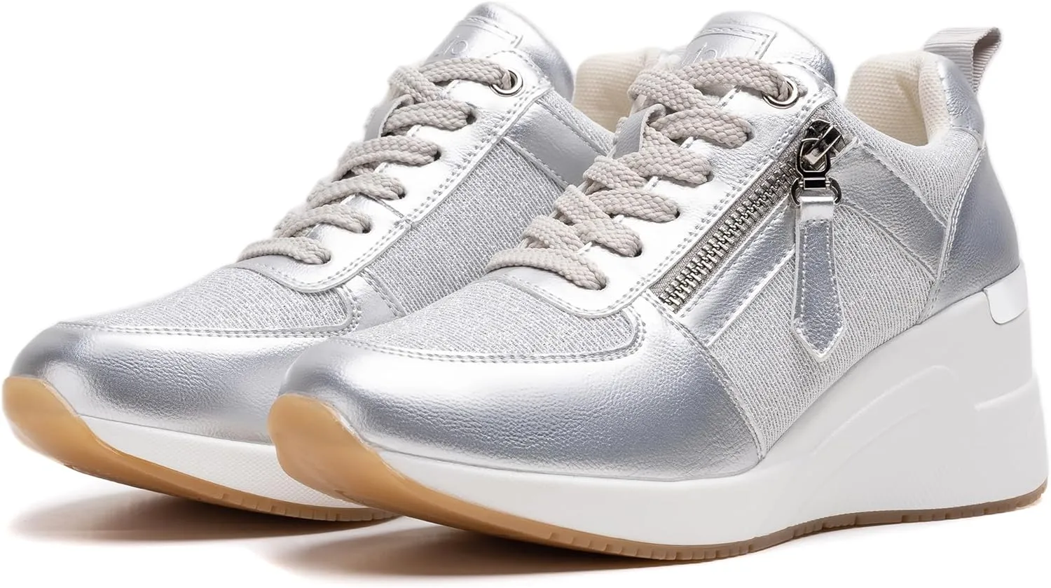 Viscozzy High Heel Wedge Sneakers for Women