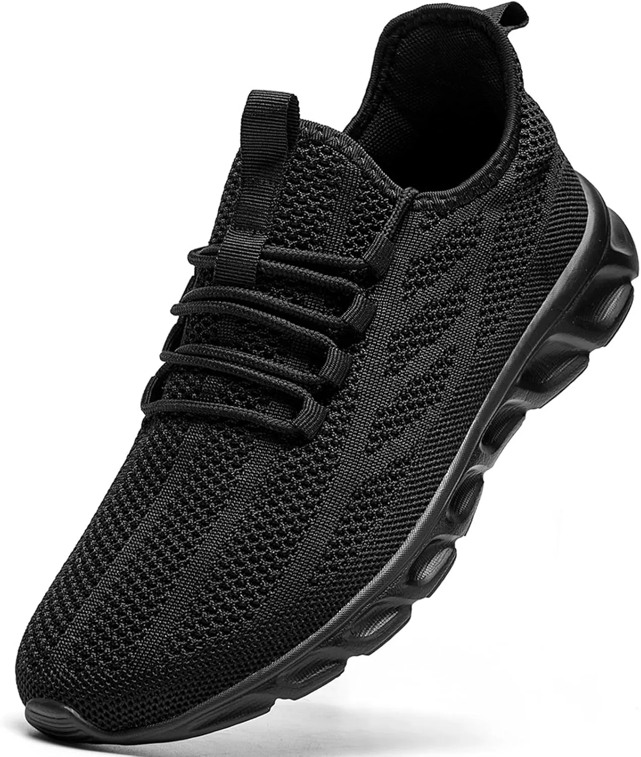 WCIDFY Mens Running Shoes Mesh Breathable Tennis Shoes Lightweight Walking Sneakers Comfortable for Gym