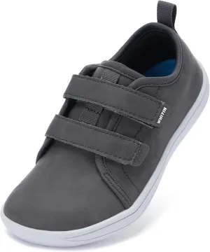 WHITIN Toddler/Boys/Girls Barefoot Shoes | Kids Wide Width Minimalist Sneakers | Classic Canvas | Supports Natural Foot Growth