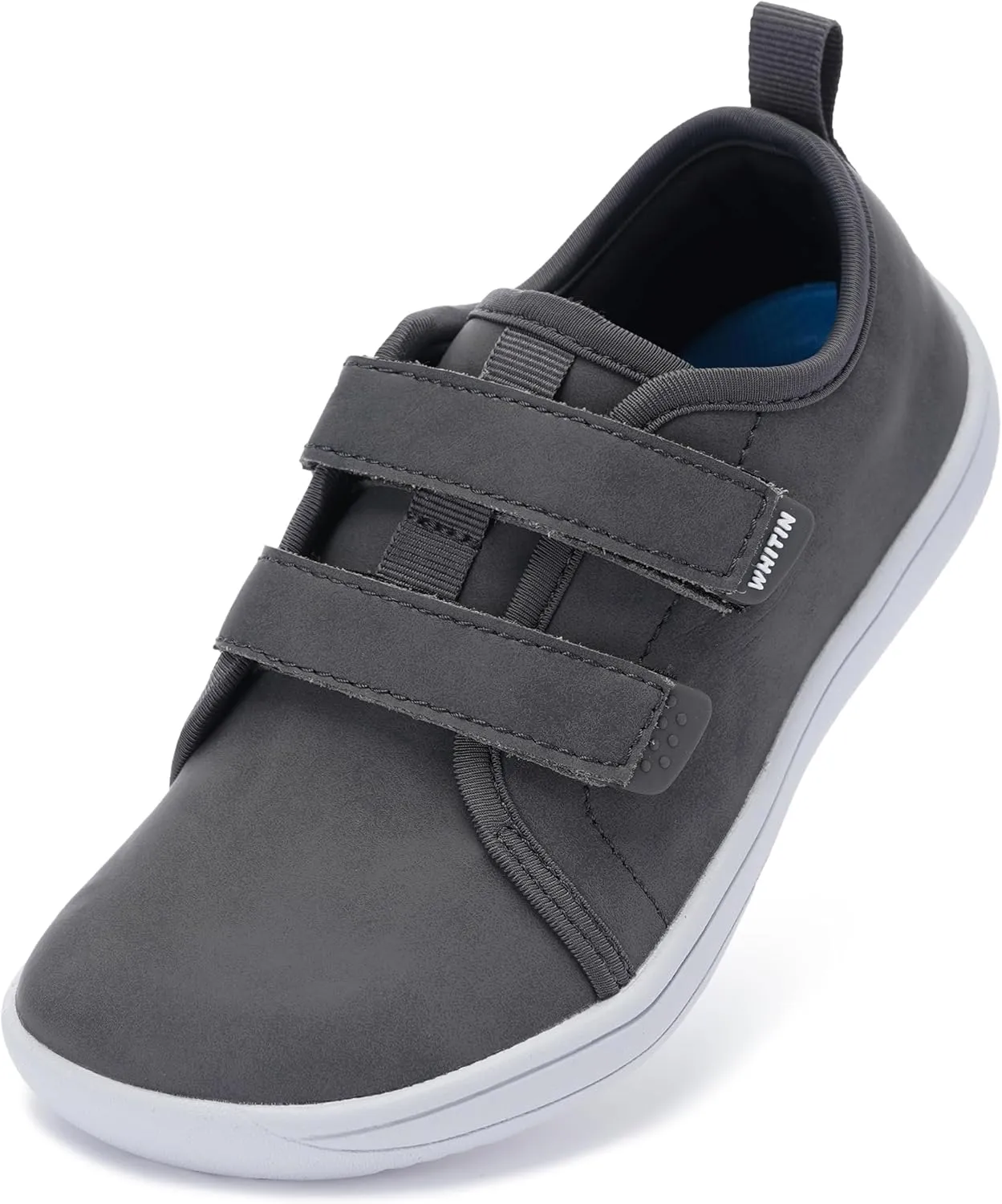 WHITIN Toddler/Boys/Girls Barefoot Shoes | Kids Wide Width Minimalist Sneakers | Classic Canvas | Supports Natural Foot Growth