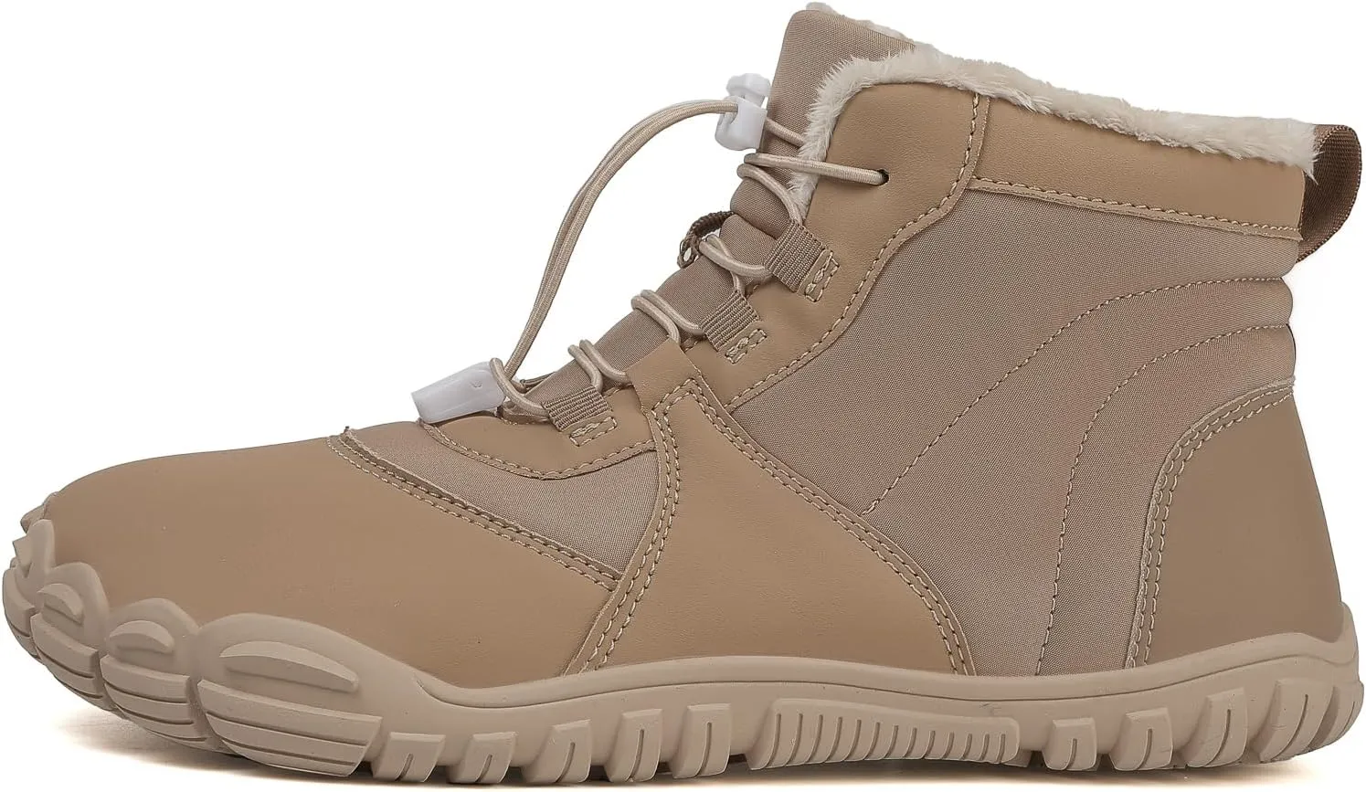 Winter Hike Barefoot Boots Womens,Warm Zero Drop Snow Boot Slip On Barefoot Footwear Men Wide Waterproof hike barefoot shoes Women Hiking Walking Outdoor