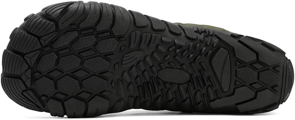 Winter Snow Boots for Women Men Hike Barefoot Shoes Minimalist Winter Snow Boots Zero Drop & Wide Toe Box & Waterproof Fur Lining Snow Booties Warm Hike Shoes