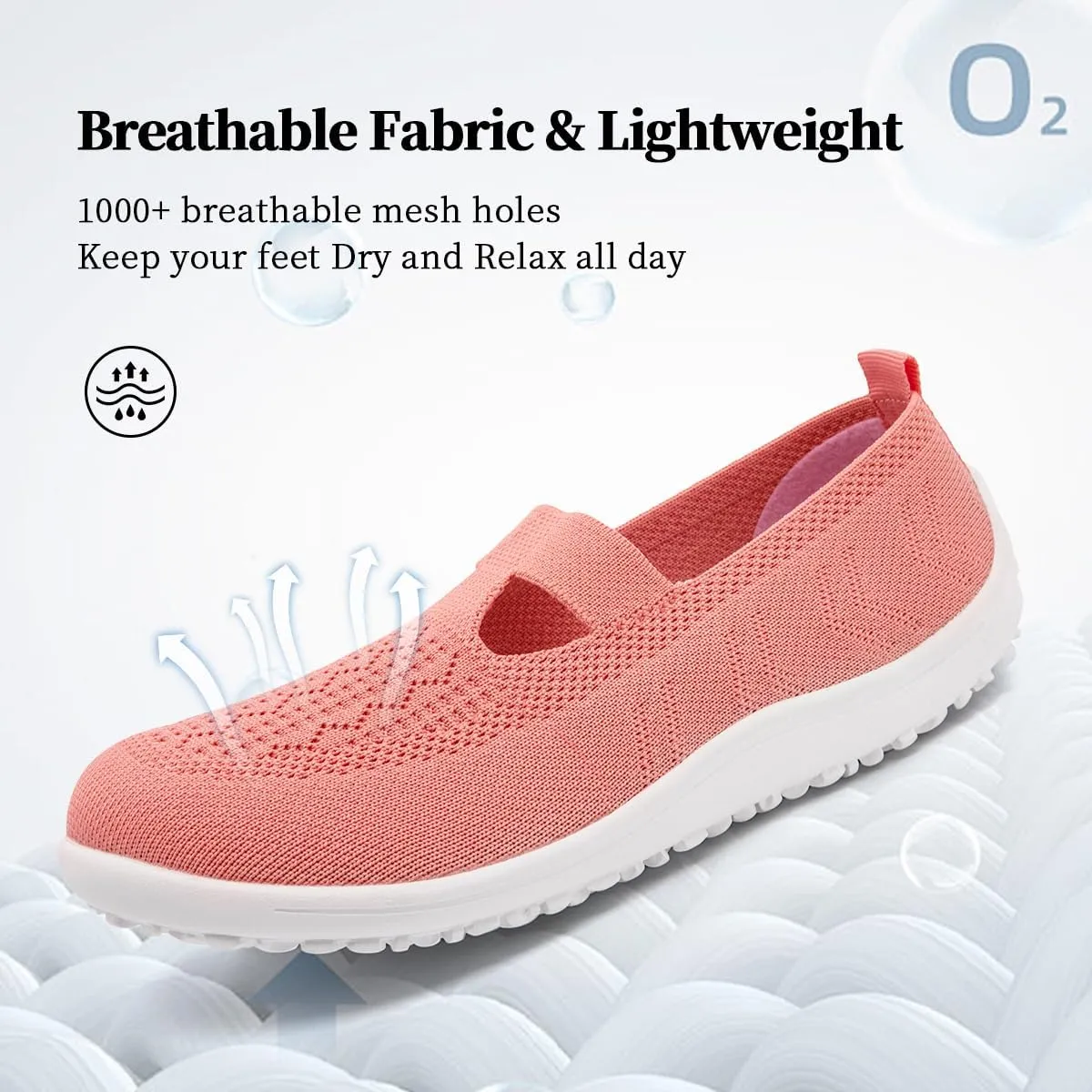 Women's Barefoot Shoes Slip on Zero Drop Workout Shoes Minimalist Walking Sneakers Lightweight Comfortable Footwear Athletic Sports Gym