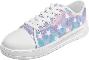 Women's Casual Fashion Canvas Sneakers Hand Free Low-Top Sneakers Lightweight Slip-On Loafers Walking Driving Shoes
