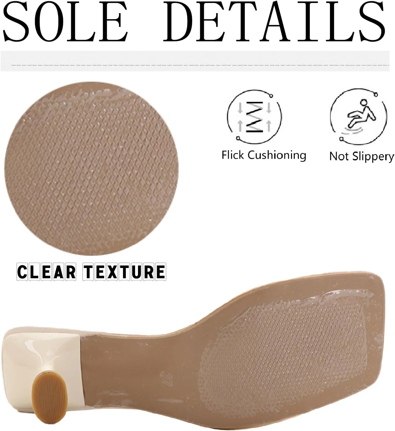 Women's Clear Strap Square Toe Stilettos Sandals Slip-on Sexy Jelly Color Comfortable Open Toe High Heels Mules for Summer Party Prom Date Dress Slides