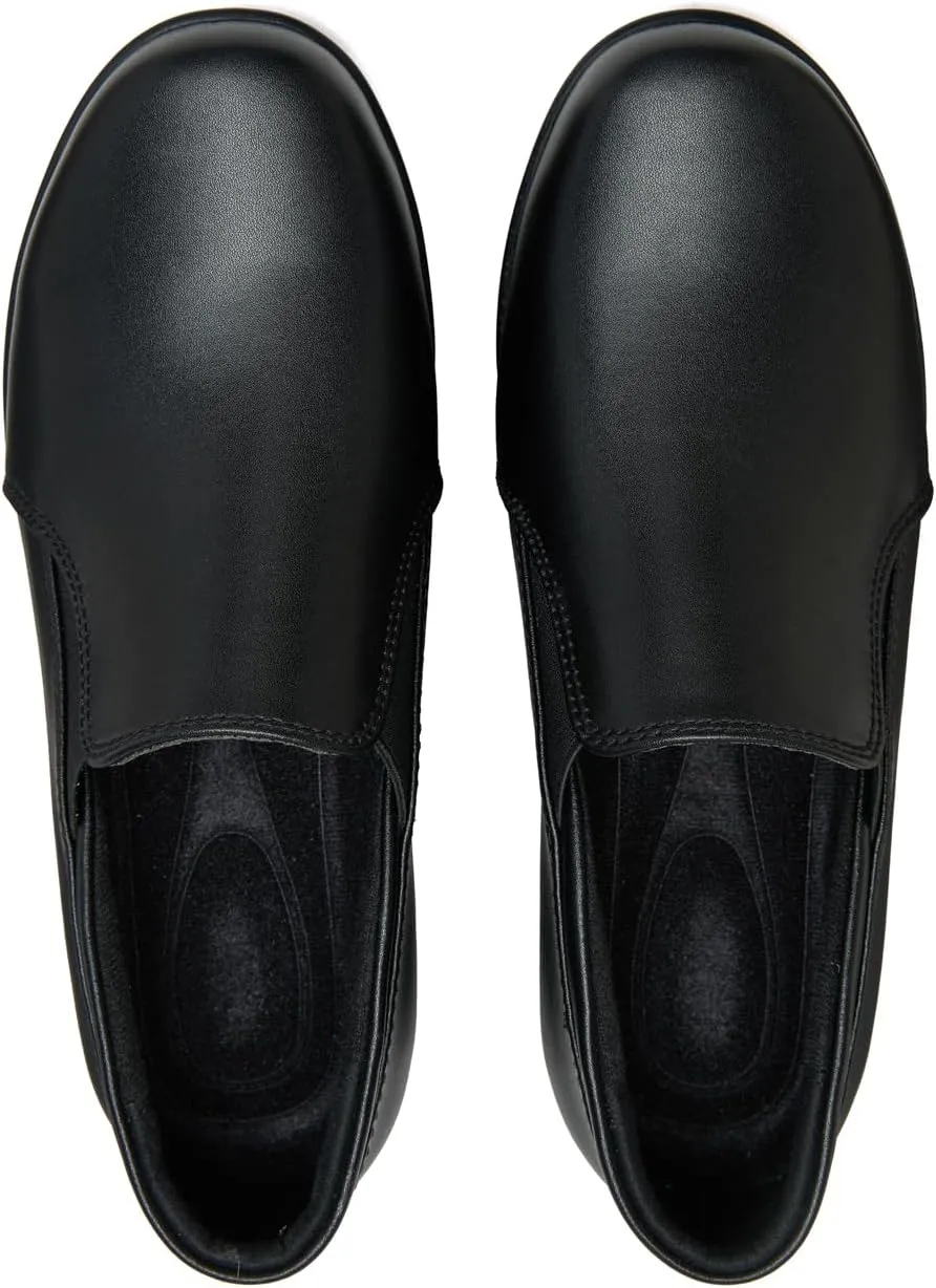 Women's Dress Shoes 2024 - Low, Comfortable Heeled Loafers with Chunky Block for Work, Casual and Office Business. Slip-on Pumps