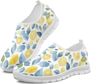 Women's Fruit Work Shoes Casual Loafers Flats Walk Shoes Ankle Support Platform Sneaker for Travel