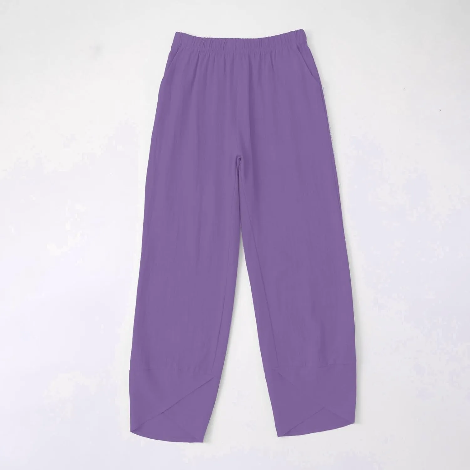 Womens Linen Home Lounge Pants Daily Office Work Relax Setting Trouser Outdoor Activitie Street Fashion Everyday Pant
