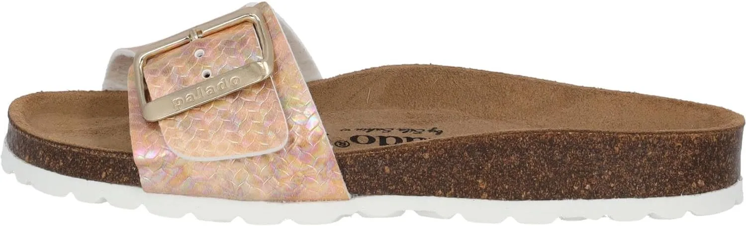 Women's Malta EGS Aurora by Sila Sahin Mules - Elegant Sandals Made in Spain - Comfortable Slippers with Cork Footbed - Fashionable Summer Shoes