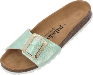 Women's Malta EGS Aurora by Sila Sahin Mules - Elegant Sandals Made in Spain - Comfortable Slippers with Cork Footbed - Fashionable Summer Shoes