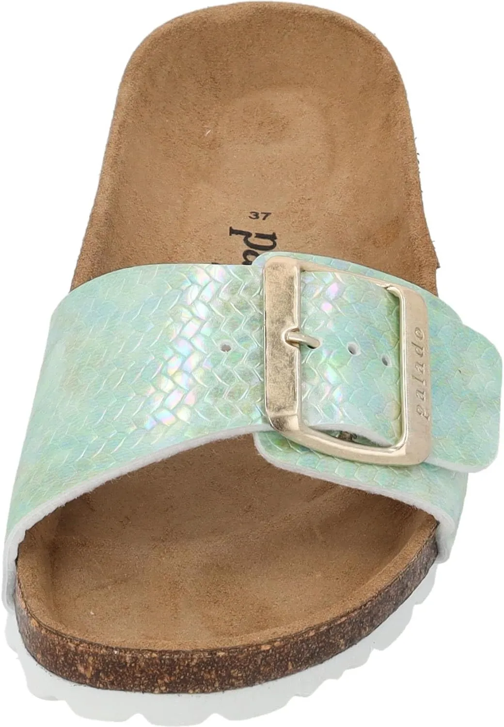 Women's Malta EGS Aurora by Sila Sahin Mules - Elegant Sandals Made in Spain - Comfortable Slippers with Cork Footbed - Fashionable Summer Shoes