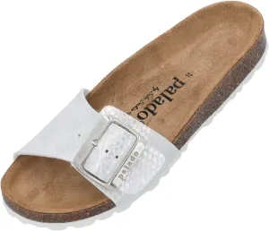 Women's Malta EGS Aurora by Sila Sahin Mules - Elegant Sandals Made in Spain - Comfortable Slippers with Cork Footbed - Fashionable Summer Shoes
