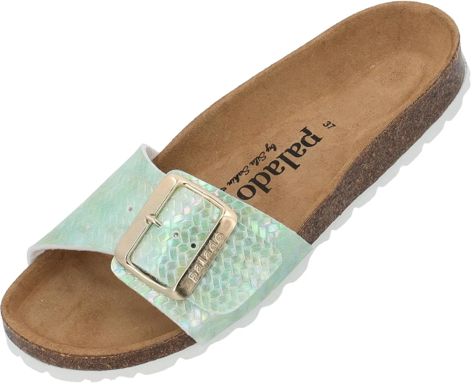 Women's Malta EGS Aurora by Sila Sahin Mules - Elegant Sandals Made in Spain - Comfortable Slippers with Cork Footbed - Fashionable Summer Shoes