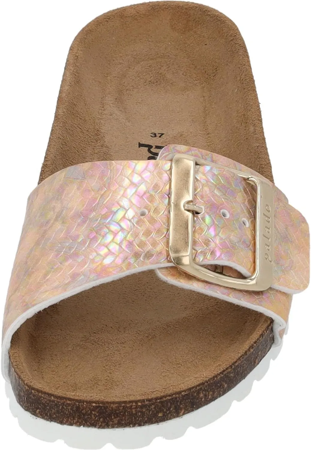 Women's Malta EGS Aurora by Sila Sahin Mules - Elegant Sandals Made in Spain - Comfortable Slippers with Cork Footbed - Fashionable Summer Shoes