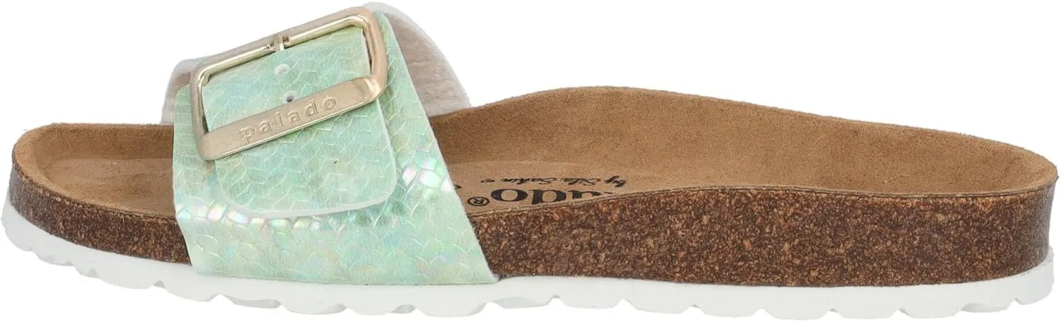 Women's Malta EGS Aurora by Sila Sahin Mules - Elegant Sandals Made in Spain - Comfortable Slippers with Cork Footbed - Fashionable Summer Shoes