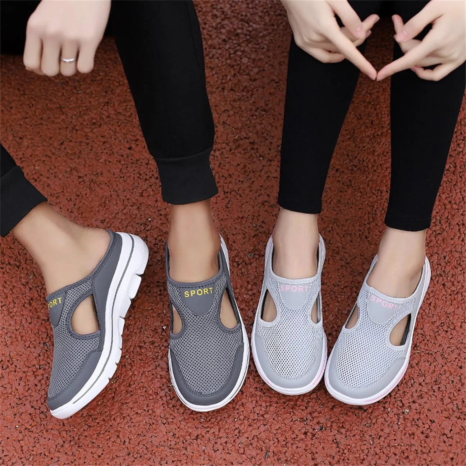 Women's Mules & Clogs Orthopedic Slip On Shoes for Women Men Lightweight Open Back Shoes Comfort Walking Shoes Breathable Slippers Closed Toe Slides