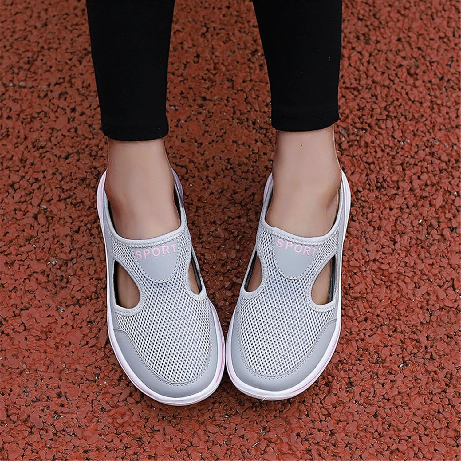Women's Mules & Clogs Orthopedic Slip On Shoes for Women Men Lightweight Open Back Shoes Comfort Walking Shoes Breathable Slippers Closed Toe Slides