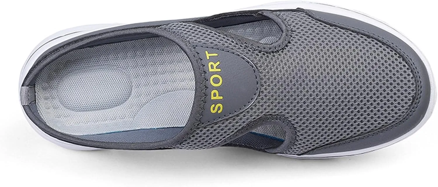 Women's Mules & Clogs Orthopedic Slip On Shoes for Women Men Lightweight Open Back Shoes Comfort Walking Shoes Breathable Slippers Closed Toe Slides
