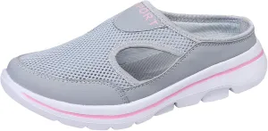 Women's Mules & Clogs Orthopedic Slip On Shoes for Women Men Lightweight Open Back Shoes Comfort Walking Shoes Breathable Slippers Closed Toe Slides