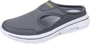 Women's Mules & Clogs Orthopedic Slip On Shoes for Women Men Lightweight Open Back Shoes Comfort Walking Shoes Breathable Slippers Closed Toe Slides
