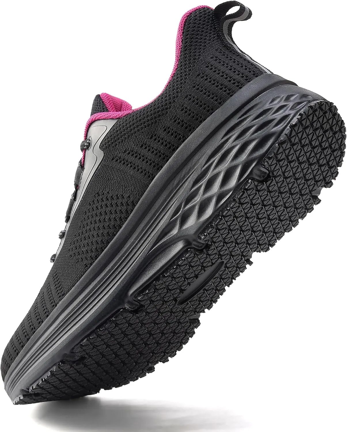 Womens Non Slip Work Shoes Water Resistant Walking Sneakers Food Service Chef Kitchen Shoes Zapatos Antideslizantes para Mujer