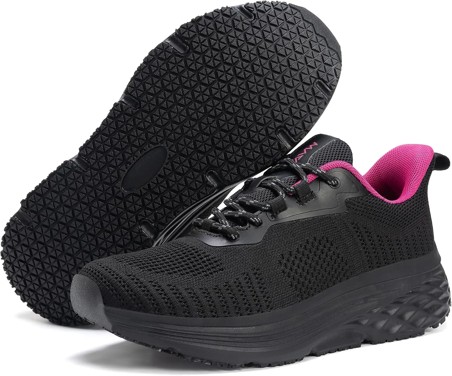 Womens Non Slip Work Shoes Water Resistant Walking Sneakers Food Service Chef Kitchen Shoes Zapatos Antideslizantes para Mujer