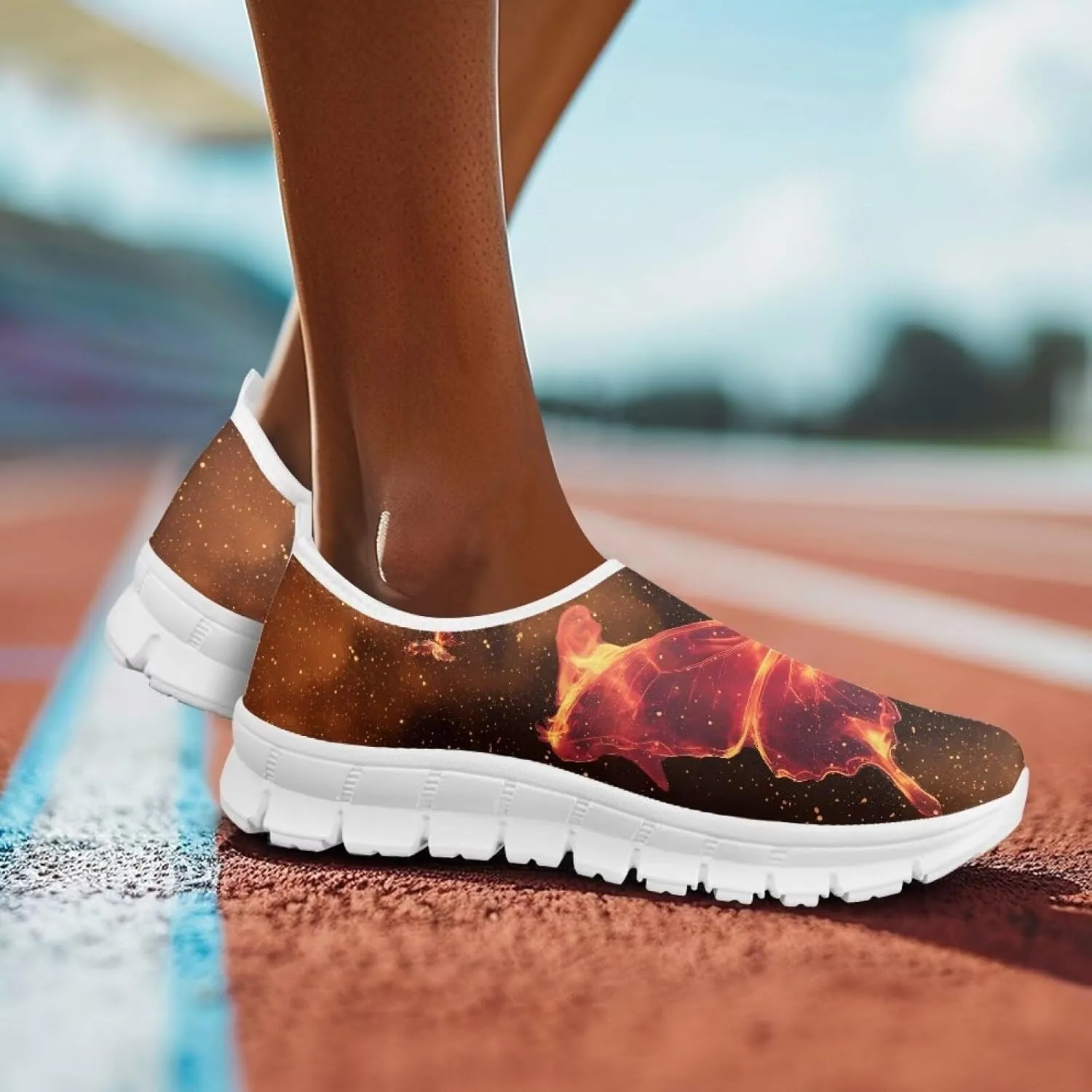 Women's Slip-on Low Top Casual Loafers Comfortable Travel Walking Shoes Non Slip Sports Running Sneakers US 5.5-11.5