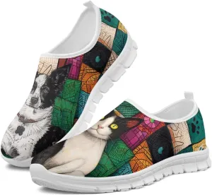 Women's Slip-on Low Top Casual Loafers Comfortable Travel Walking Shoes Non Slip Sports Running Sneakers US 5.5-11.5