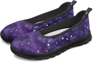 Women's Slip on Shoes Printed Lightweight Walking Shoes Stylish Loafers Non Slip Shoes Low-top Casual Shoes SizeUS 6-11