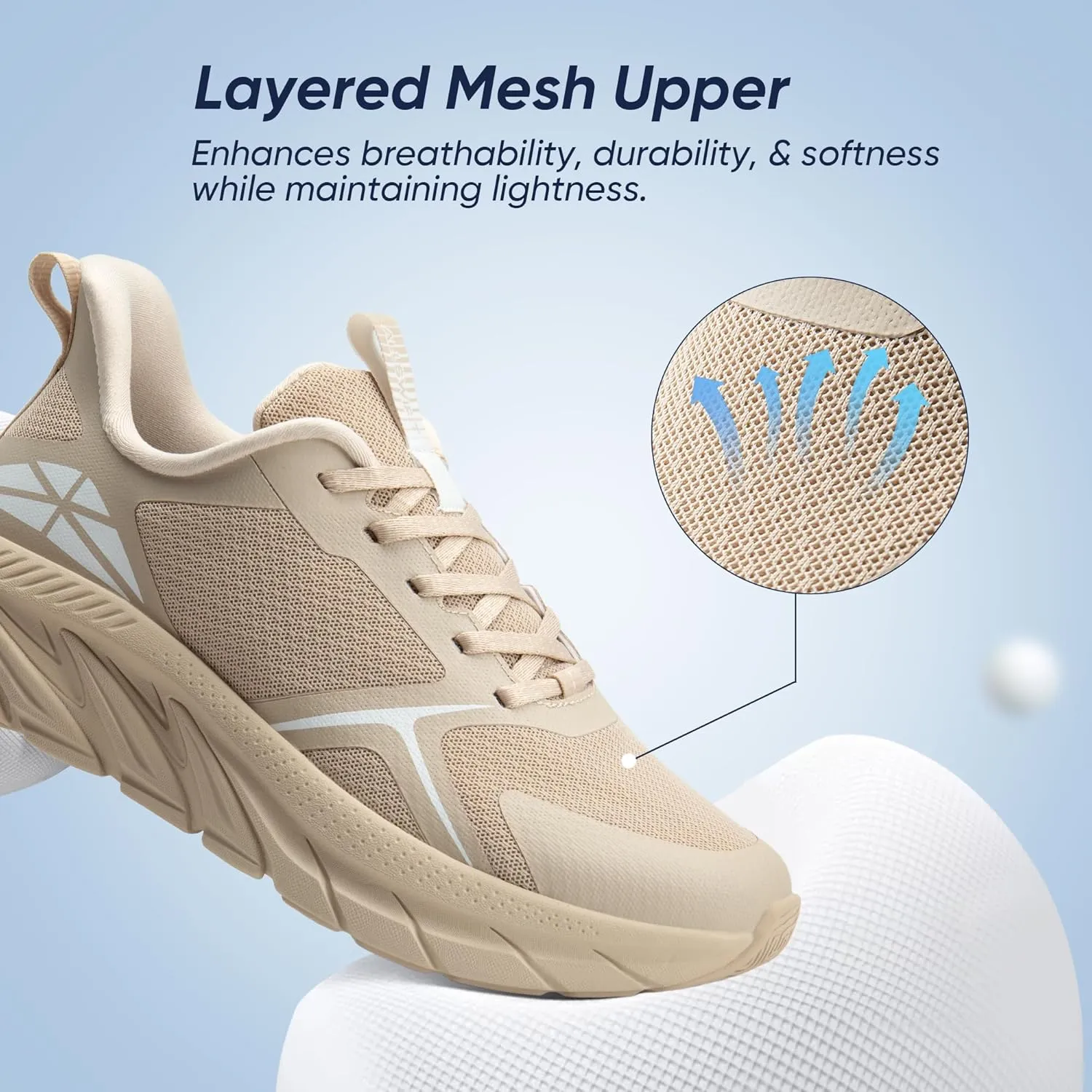 Women's Walking Shoes Comfortable ActiveEase Running Tennis Athletic Gym Workout Cross Training Sneakers